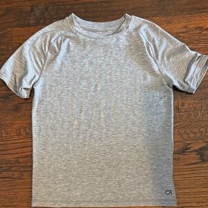 GAP Fit Light Gray Kids Short Sleeve Tee